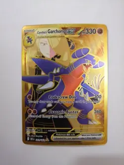 Cynthia's Garchomp ex 241/182 Hyper Rare Destined Rivals Pokemon - Image 1