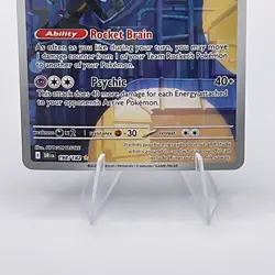 Team Rocket's Orbeetle 198/182 Gold Star Rare Full Art Holo Destined Rivals 2025 - Image 3