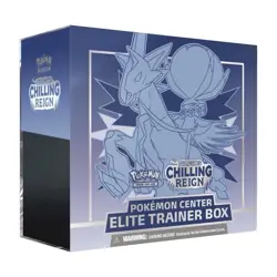 Pokemon Chilling Reign Pokemon Center Exclusive Elite Trainer Box Sealed (Blue) 820650809941 - Image 1