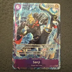 ONE PIECE TCG - Sanji OP07-064 - SR ALTERNATE ART - Parallel Rare - Image 1