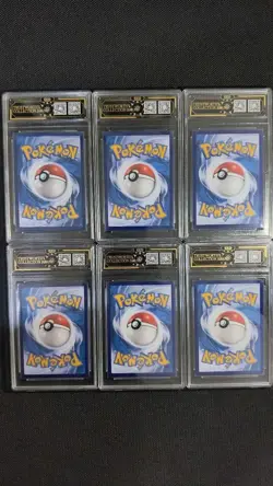 Pokemon Chinese Eeveelutions/Gengar/Blastoise 10 PRISTINE 6-Card Graded Lot GL15 - Image 2