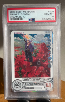 PSA10 Trunks Youth MM1-020 Dragon Ball Heroes Rare Collector Card Japan - Image 4
