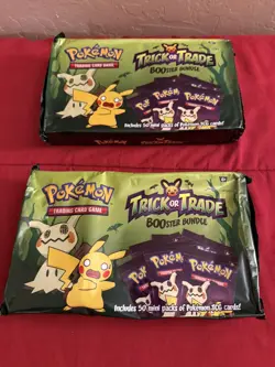 Pokemon TCG 2023 Trick or Trade - Halloween Trading Card (2xPacks) 820650852572 - Image 1