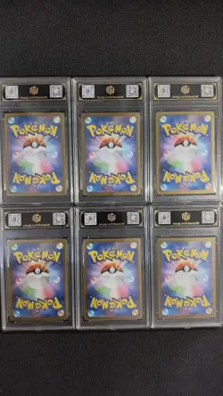 Pokemon SV8a Japanese Eeveelutions ex TOC 9.5 GEM-MINT 6-Card Lot GL15 - Image 2