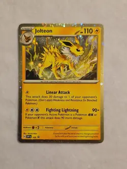 Jolteon - 169 (Cosmos Holo) 169 Sv: Scarlet & Violet Promo Cards Holo - Image 1