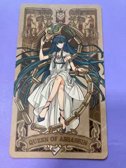 Fate Grand Order FGO 2021 Queen of Assassin Cleopatra Tarot Card Japanese F/S - Image 1
