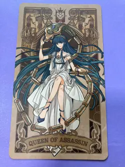 Fate Grand Order FGO 2021 Queen of Assassin Cleopatra Tarot Card Japanese F/S - Image 2