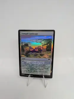 MTG Tranquil Landscape Foil 231 Modern Horizons 3 MH3 Magic - Image 1