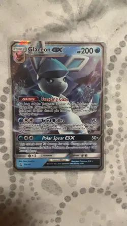 Glaceon GX SM147 Promo SM Black Star Promos Pokemon Near Mint - Image 1