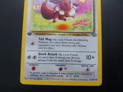 Pokemon - Eevee 51/64 Common 1st Edition Jungle - Image 3