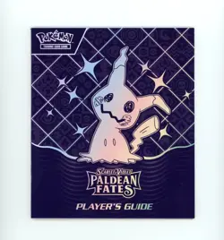 Pokemon TCG Paldean Fates ETB - Player's Guide Book (New) - Image 1
