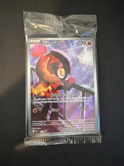 Charcadet 022 Pokemon Center ETB Phantasmal Flames Stamped Promo SEALED New - Image 1