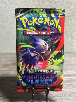 Pokemon Phantasmal Flames Booster Pack x1 Fast Ship Gengar Art Mega Evolution!! - Image 1