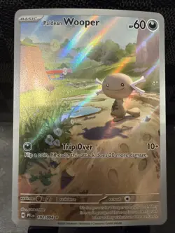 2025 Pokemon Phantasmal Flames Paldean Wooper Illustration Rare #102/094 - Image 1