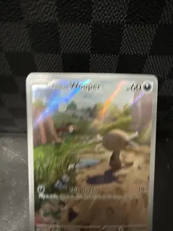 2025 Pokemon Phantasmal Flames Paldean Wooper Illustration Rare #102/094 - Image 2