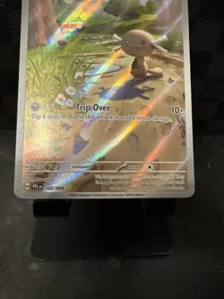 2025 Pokemon Phantasmal Flames Paldean Wooper Illustration Rare #102/094 - Image 3