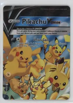 Pikachu V-Union (Top Left) Pokemon Sword & Shield Black Star #SWSH139 - Image 1