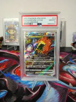 Pokemon Charizard VSTAR 212/172 SAR PSA Gem MT 10💎 VSTAR Universe S12a Japanese - Image 1