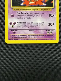Pokemon TCG Jynx 31/202 Base Set Uncommon LP 1999 WoTC Unlimited - Image 3