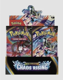 Pokemon TCG: Mega Evolution-Chaos Rising Booster Display Box 36 Packs - Presale - Image 3