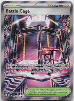 BATTLE CAGE 116/094 ULTRA RARE PHANTASMAL FLAMES POKEMON HOLO NM - Image 1