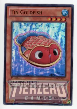 Yugioh Tin Goldfish HA07-EN037 Super Rare 1st Edition NM/LP - Image 1