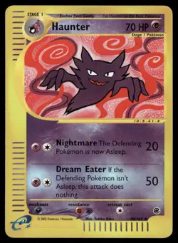 Pokemon Cards Haunter 80/165 Reverse Holo Expedition Base Set Uncommon LP - Image 1
