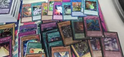 Yu-Gi-Oh Collectible Card Game Mixed Lot of Cards Rare Common and Ultra Rare - Image 1