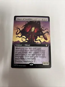 Flayer Of Loyalties Extended Art Nonfoil Card #0747 MTG LP - Image 1
