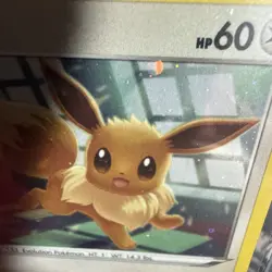 Pokemon TCG Eevee SWSH212 Holo Sword Shield Cosmos Black Star Promo Card - Image 3