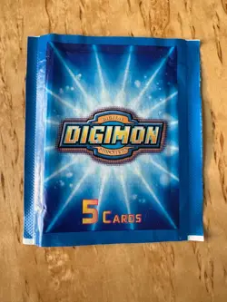 Digimon Swedish Promo Card Pack McDonalds Exclusive Rare 2000 Sealed Brand New - Image 1