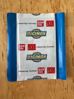 Digimon Swedish Promo Card Pack McDonalds Exclusive Rare 2000 Sealed Brand New - Image 2