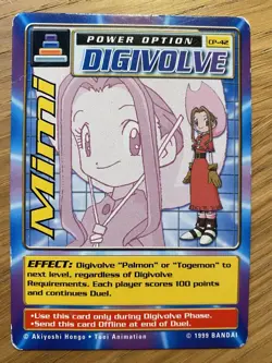 DIGIMON CP-42 Mimi Swedish Promo Card TCG Rare Bandai HP - Image 1