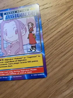 DIGIMON CP-42 Mimi Swedish Promo Card TCG Rare Bandai HP - Image 3