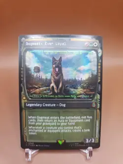 Dogmeat, Ever Loyal (Showcase) Universes Beyond: Fallout Foil - Image 1