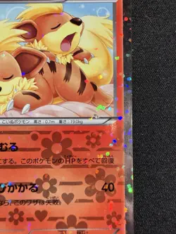 Pokemon Tcg Japanese’s Growlith Shiny Collection 004/020U 1st Edition - Image 3