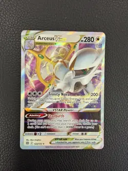 Pokemon TCG Arceus VSTAR Holo Ultra Rare Card 123/172 Brilliant Stars - Image 1