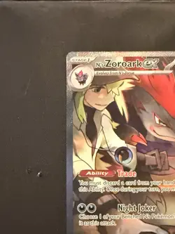 N's Zoroark ex 185/159 Sv09: Journey Together Holo Pokemon - Image 5