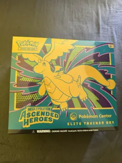 Pokemon TCG: Ascended Heroes Pokemon Center ETB Brand New & Sealed - Image 1