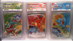 First Partners Illustration Series 1 Sequential Kanto Starters ACE 10 Pokemon - Image 1