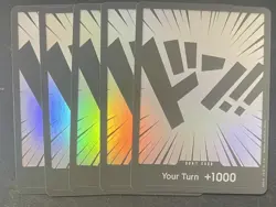 One Piece Card Game DON! Card Your Turn +1000 Foil X5 English - Image 1
