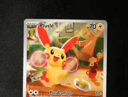 Pokemon Card TCG - Plusle 193/182 - Paradox Rift - Illustration Rare - NM ⭐ - Image 2