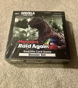 Godzilla Card Game Monsters Raid Again Booster Set Box First Edition (12 Packs) - Image 1