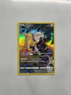 RARE Pikachu TG05/TG30 Full Art Trainer Gallery Near Mint Pokemon Card! - Image 3