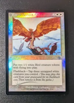 MTG *FOIL* Judgement Uncommon BATTLE SCREECH SP - Image 1