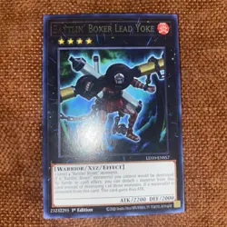 Yugioh - Battlin' Boxer Lead Yoke (Rare) (1st Edition) - LD10-EN057 (P) - Image 1