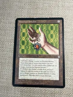 2x Jeweled Amulet Ice Age Mtg Magic the Gathering MP - Image 2