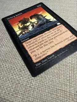 1x Urborg Justice Light Play, English Weatherlight MTG Magic - Image 2