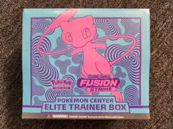 Pokemon Center Fusion Strike Elite Trainer Box ETB Sealed Damaged 820650809941 - Image 1