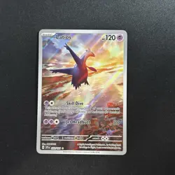 Pokemon Scarlet & Violet Surging Sparks Latios #203/191 - Clean - Free Shipping - Image 1